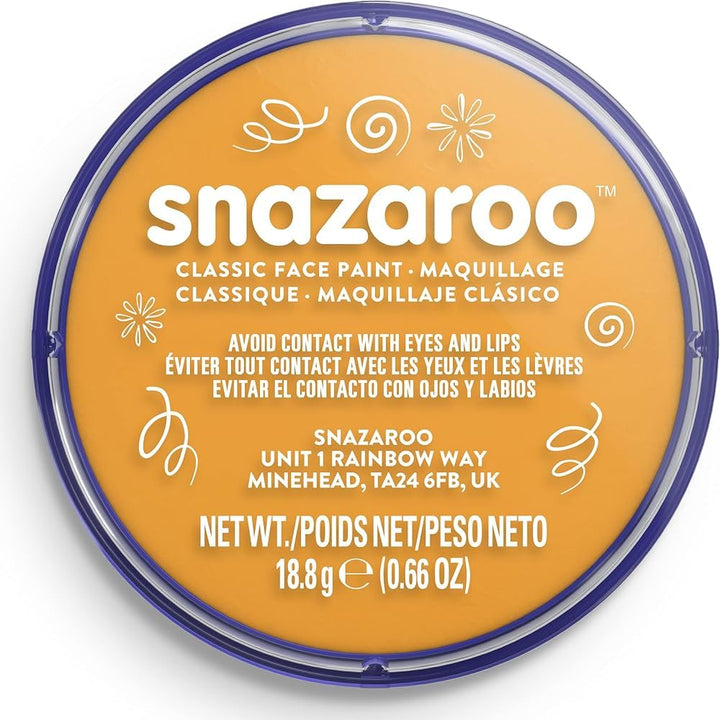 Snazaroo - Classic Face and Body Paint (18ml) - Ochre Yellow