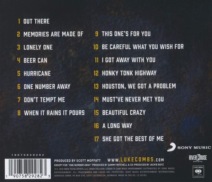 Luke Combs - This One's For You Too [Audio CD]