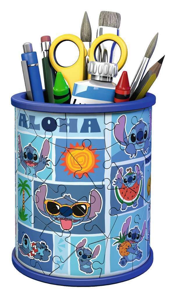 Ravensburger Disney Stitch Pencil Holder 54-Piece 3D Jigsaw Puzzle 8