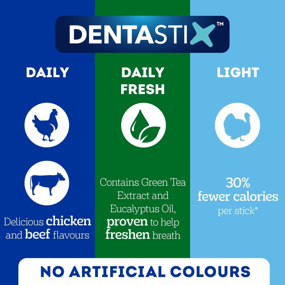 Pedigree Dentastix Light Dental Chews for Large Dogs | Reduces Tartar by 85% | 21 Sticks 9