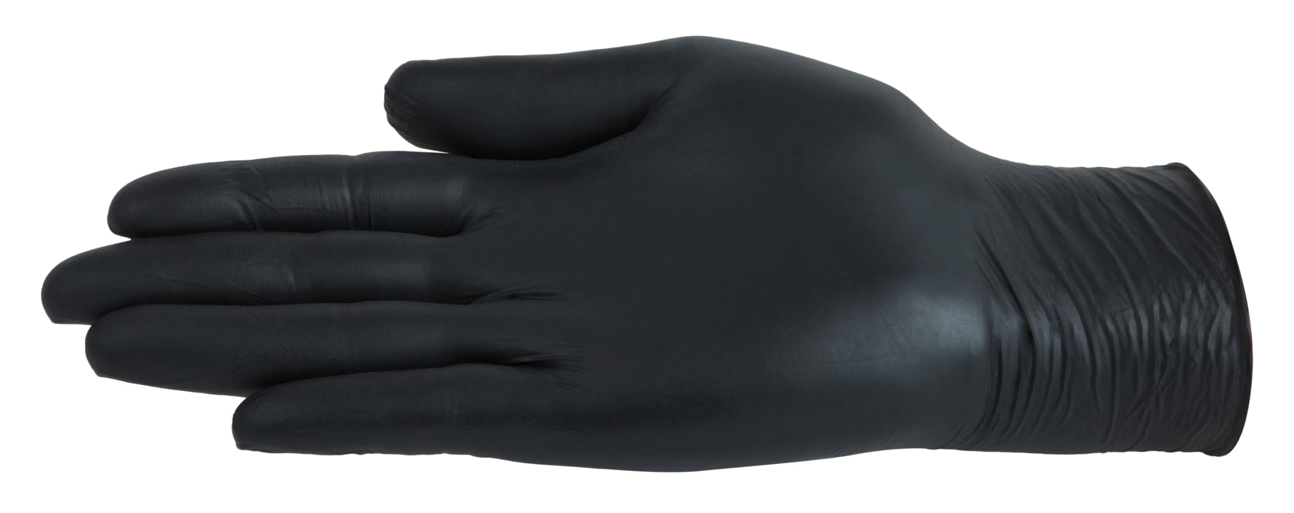 Spontex Handy Tough Disposable Gloves - Nitrile, Black, 20 Count | Food Safe