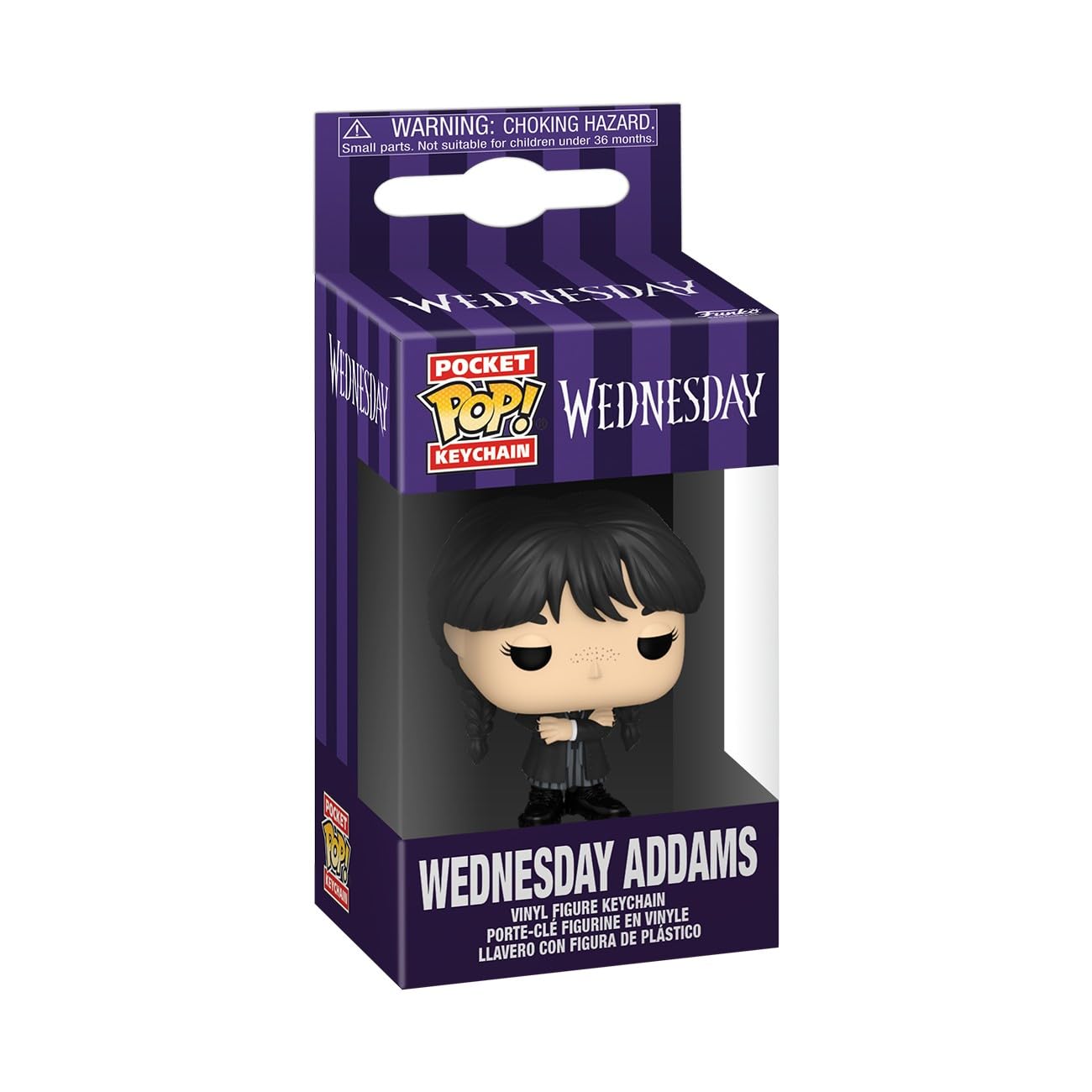 Funko Pop! Keychain: Wednesday - Wednesday Vinyl Keyring Figure 2