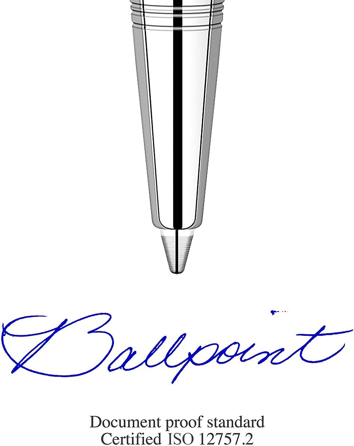 PARKER QUINKflow Ballpoint Pen Ink Refill, Fine Tip, Blue 4