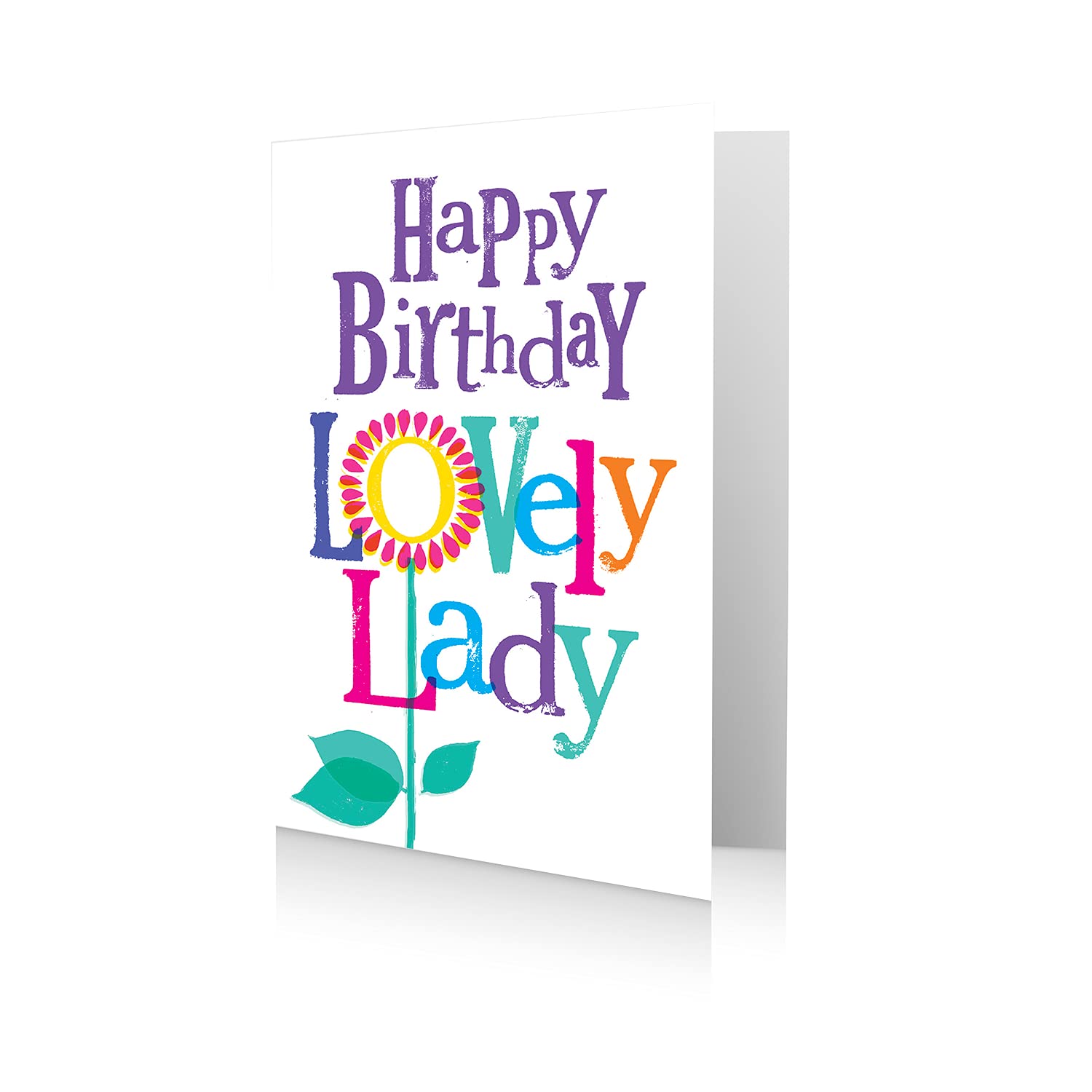 Danilo Promotions LTD Brightside Birthday Card for Women | A5 Size | Multicolor
