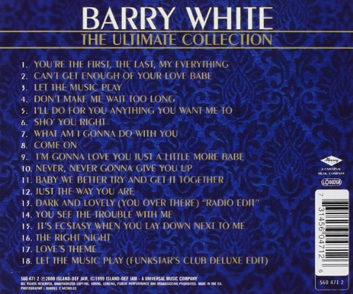 Barry White - The Ultimate Collection [CD] 2