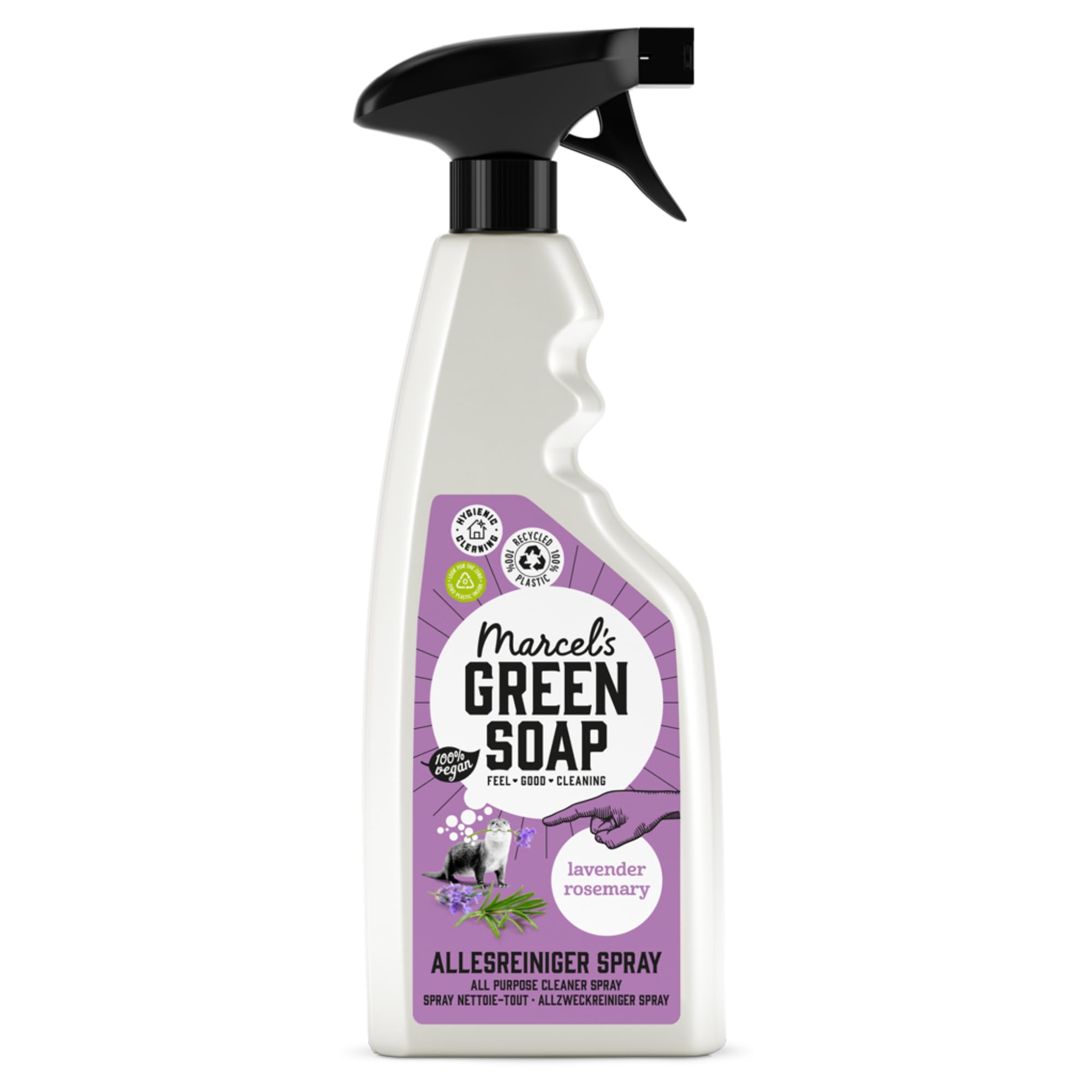 Marcel's Green Soap All Purpose Cleaner Spray - Lavender & Rosemary Scent | 500 ml | Vegan Formula 1