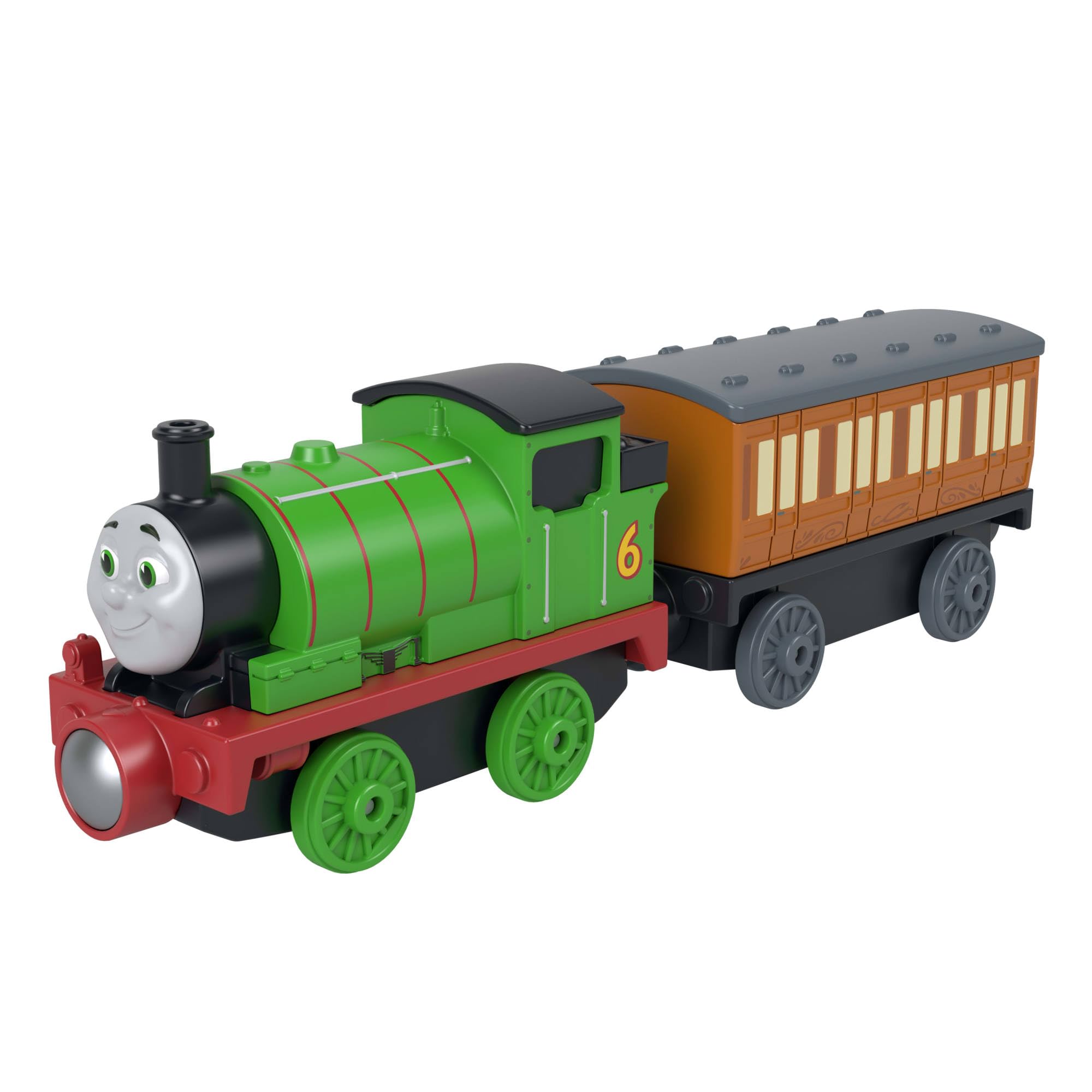 Thomas & Friends Percy & Clarabel Push-Along Train Set - Multicolor, Ages 3+