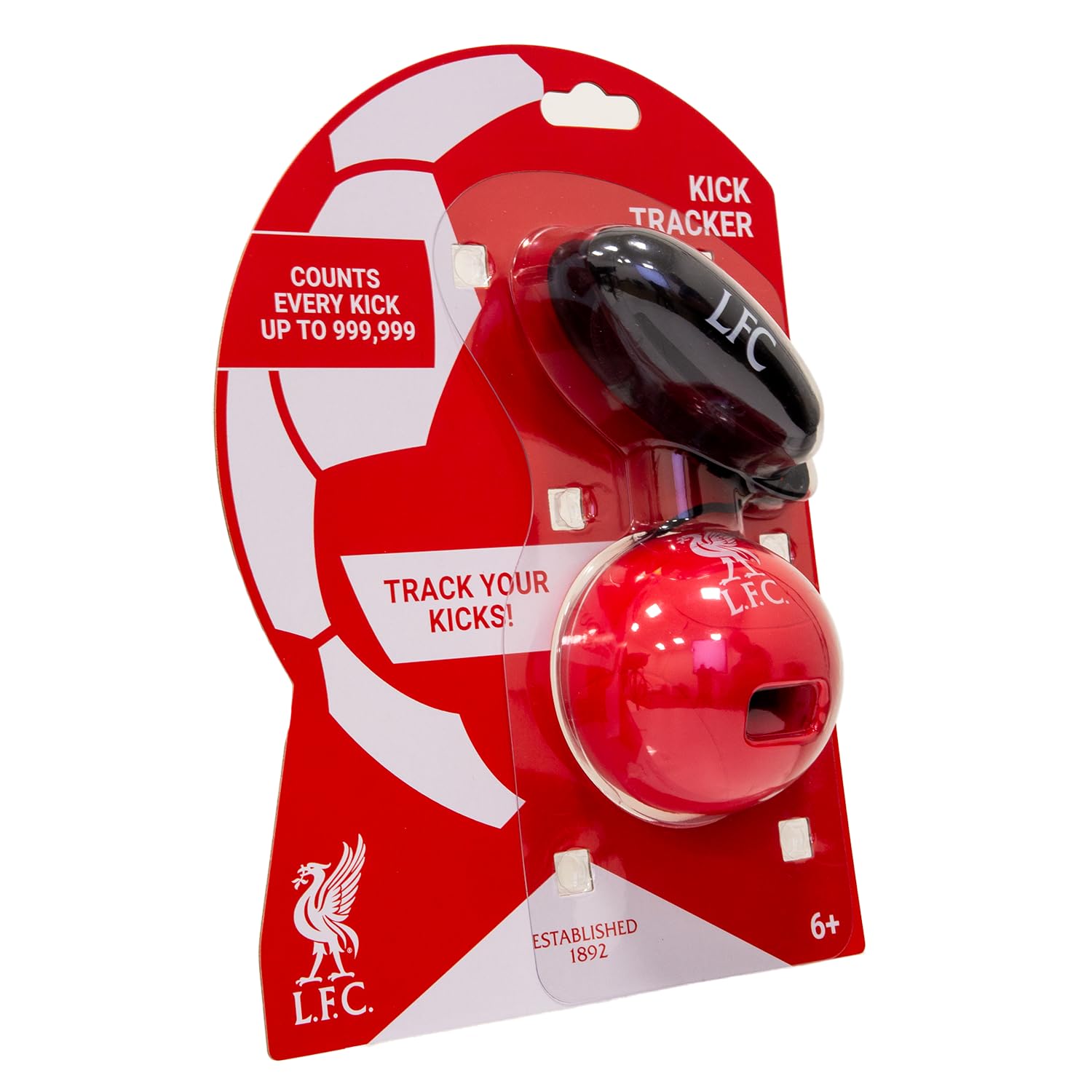Smart Ball 1002 : 1002-LFC Liverpool FC Kick Tracker Football | Red | One Size 1