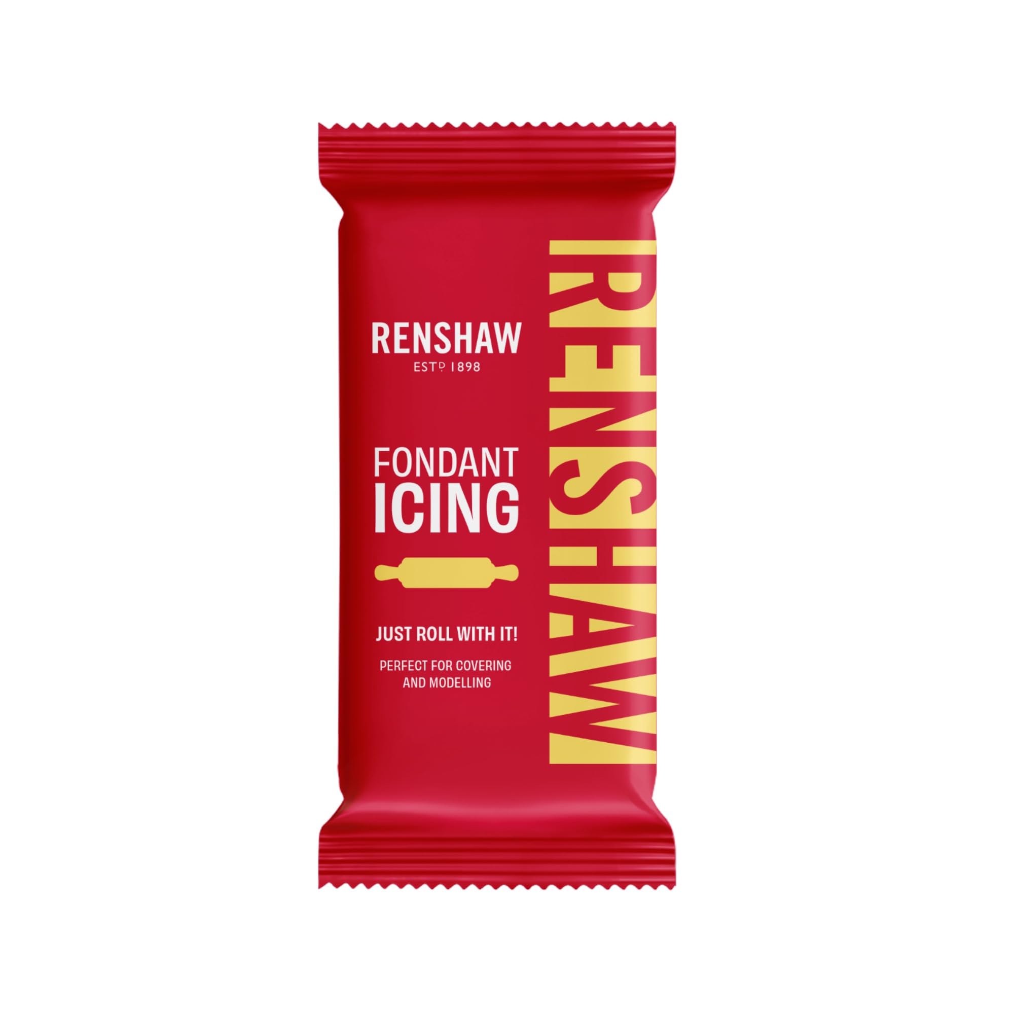 Renshaw Just Roll With It Fondant Icing - Pastel Yellow | Ready to Roll | 250g 1