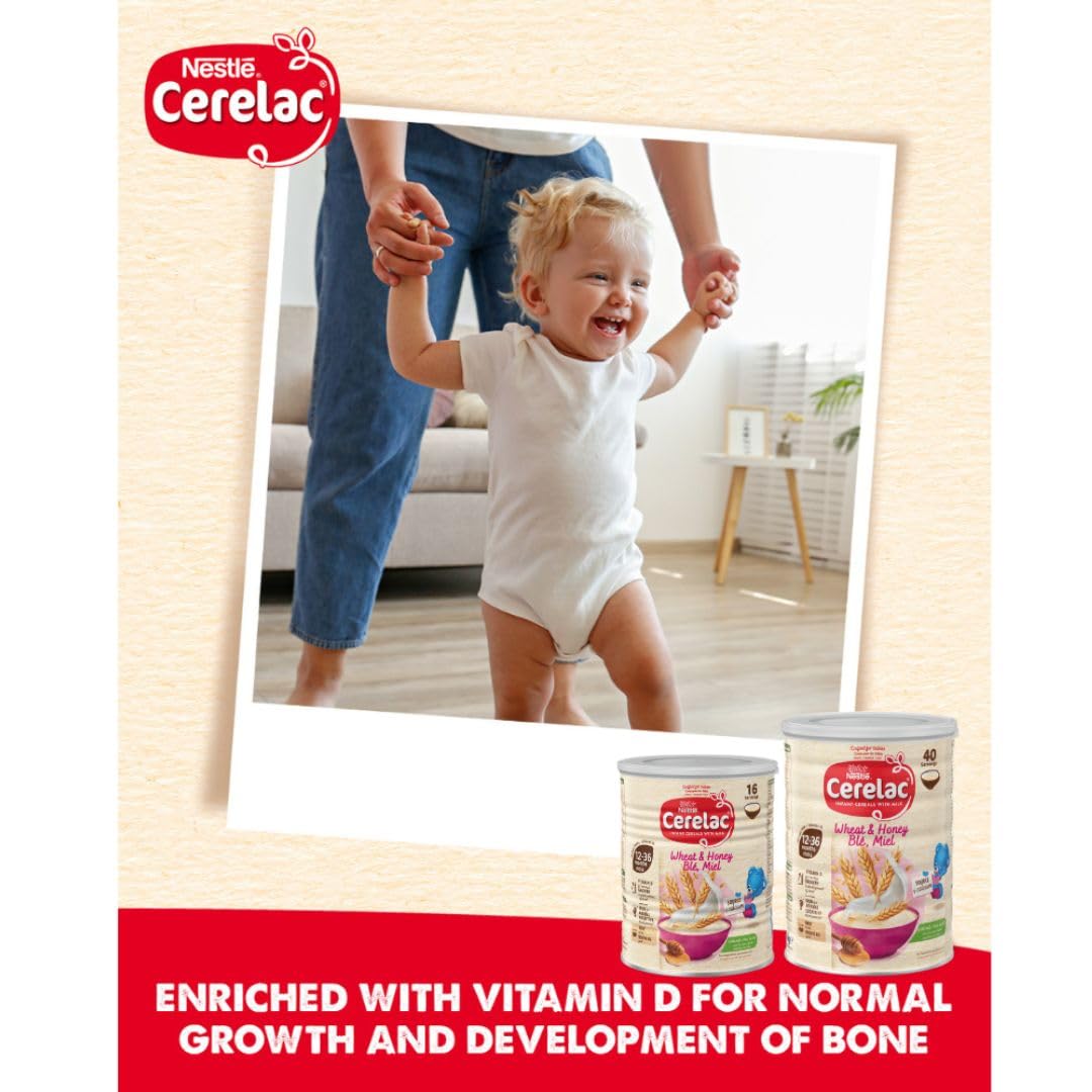 Cerelac Wheat & Honey with Milk Baby Cereal - 400g Pack of 1 3