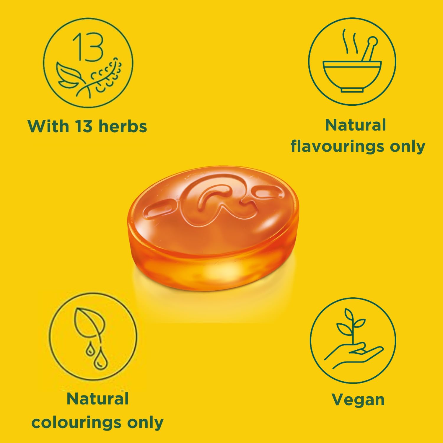 Ricola Elderflower Sugar Free Swiss Herbal Sweets - 10 Count Box | 13 Alpine Herbs 5