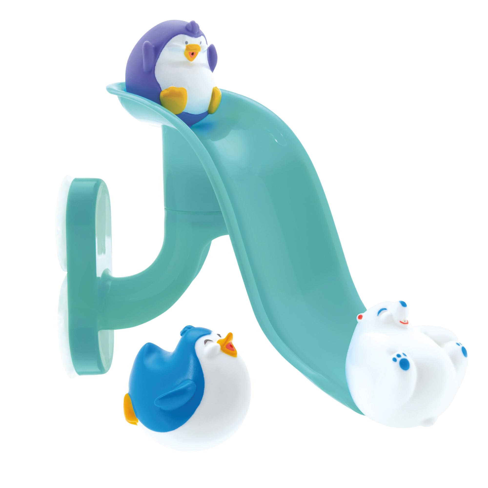 Nuby Splash 'N Slide Penguin Slide Baby Bath Toy - 18 Months+ 1