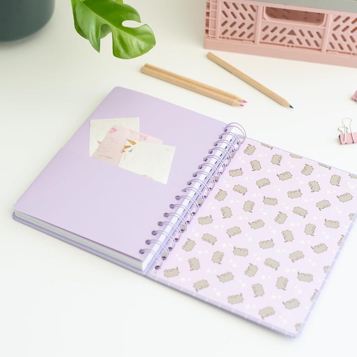 Grupo Erik Pusheen A5 Dotted Notebook with Elastic Closure (Pusheen Moments Collection)