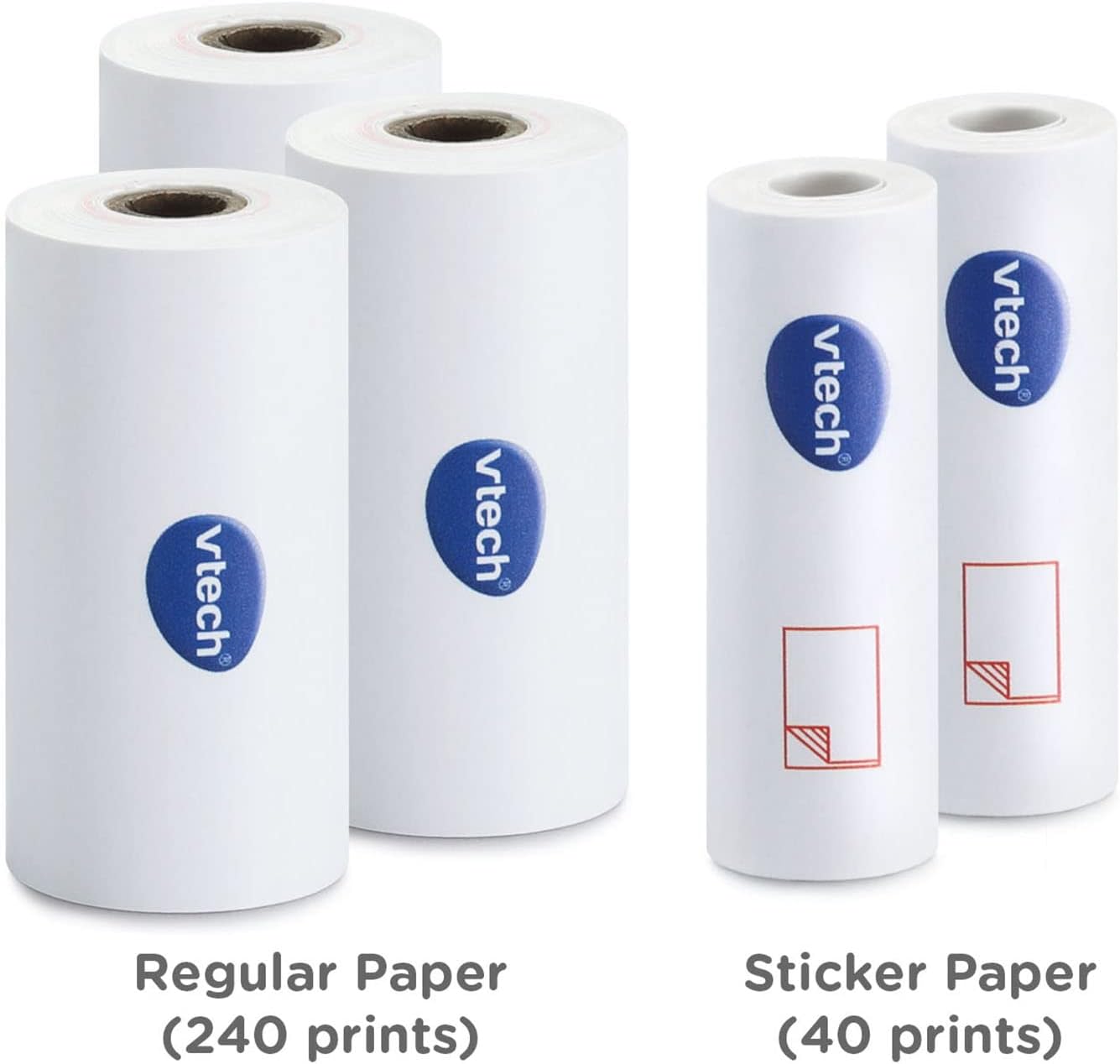 VTech KidiZoom PrintCam Thermal Printing Paper for Print Camera | Includes 4 Pap 6
