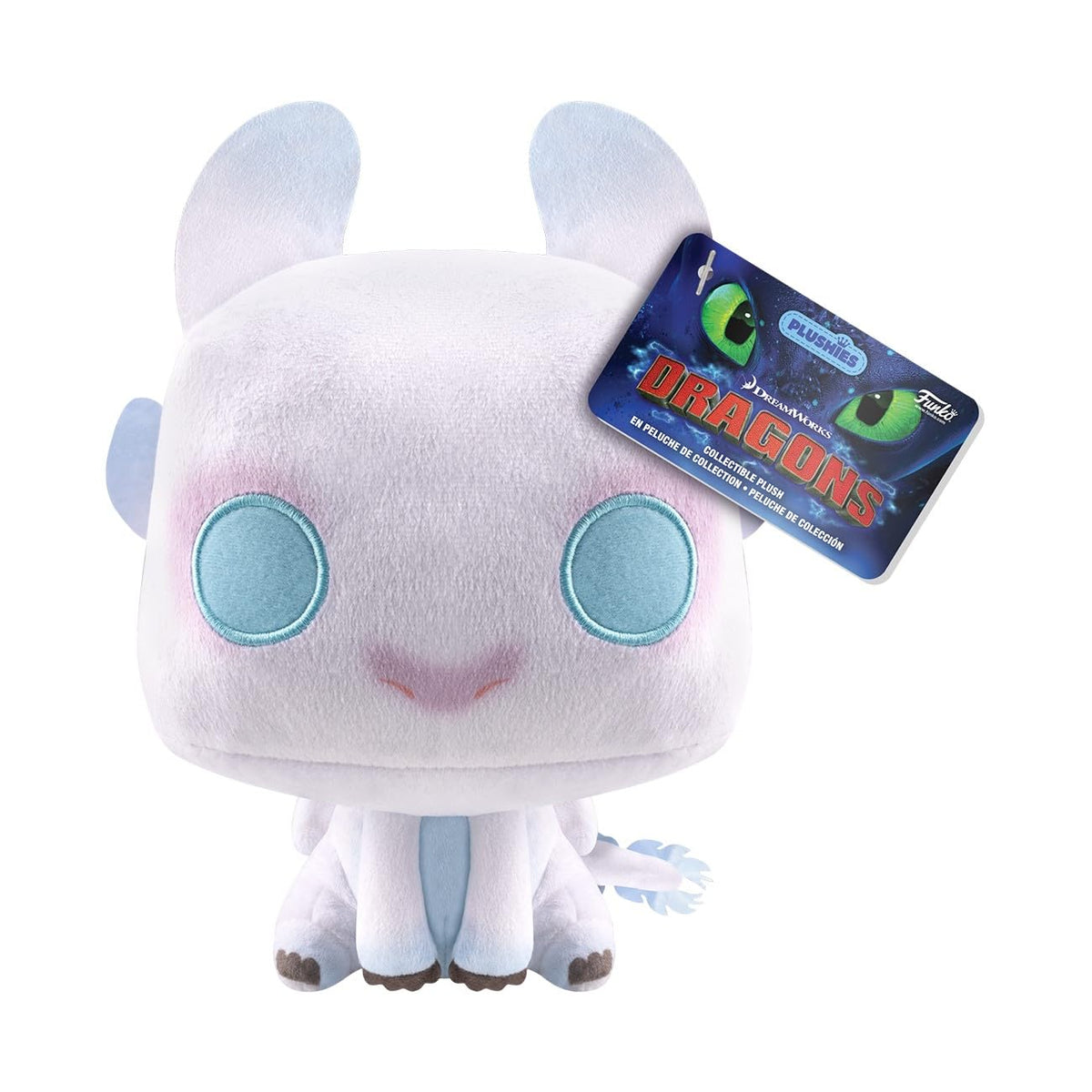 Funko Pop! Plush: How to Train Your Dragon - Light Fury Stuffed Animal (7 inches)