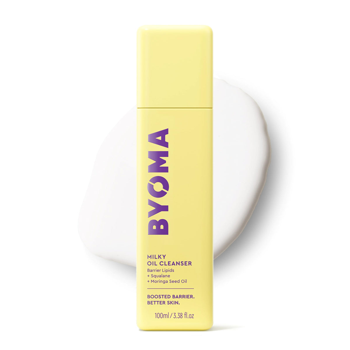 BYOMA Milky Oil Cleanser - Hydrating Facial Cleanser with Barrier Lipid Complex | 100ml