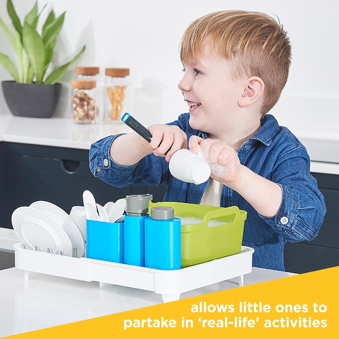 Joseph Joseph Extend Sink Playset - Water Pump & Color-Changing Dishes for Ages 3+ 3