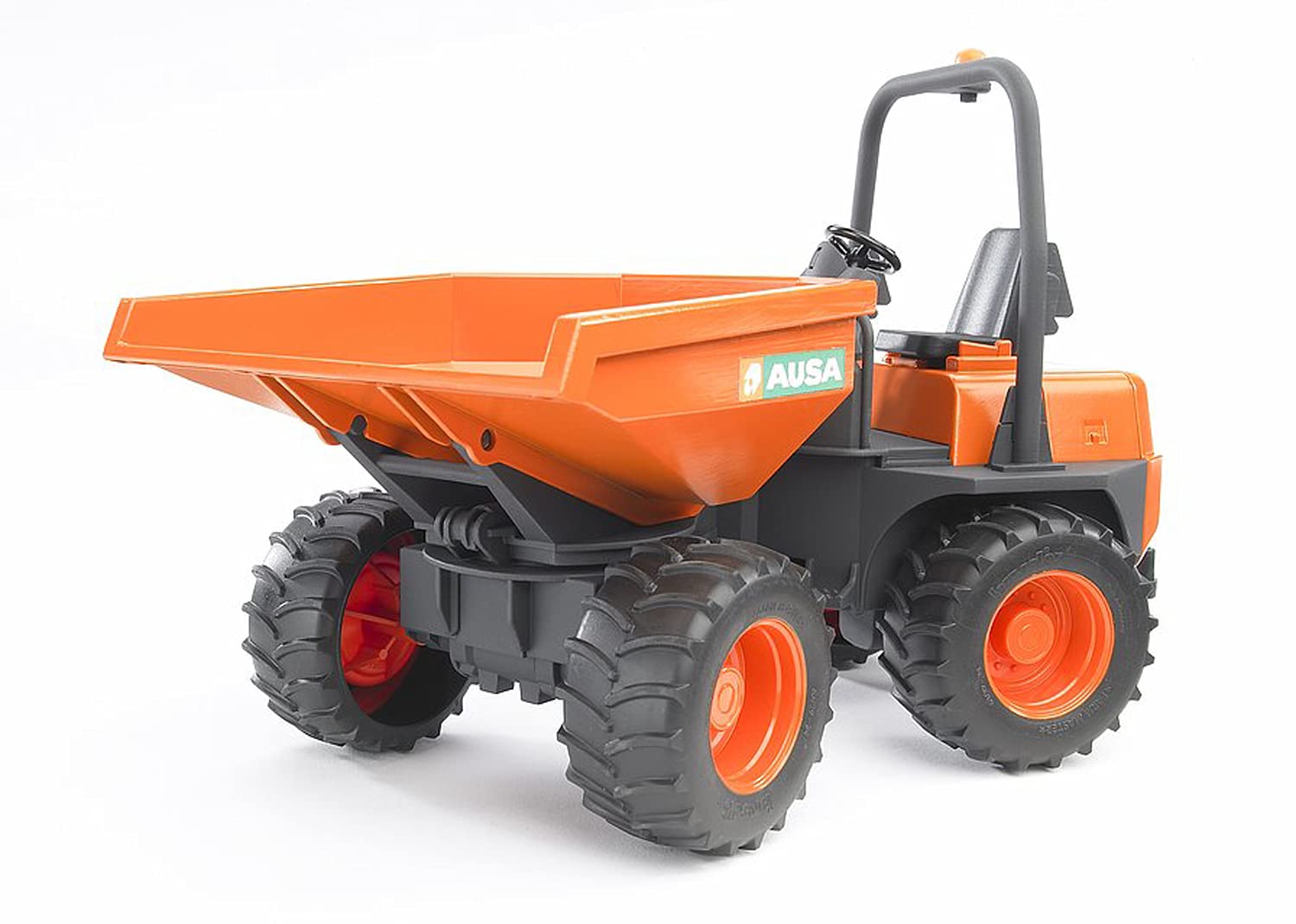 Bruder Ausa Minidumper 1:16 Scale Construction Truck | Orange Plastic | Ages 3+