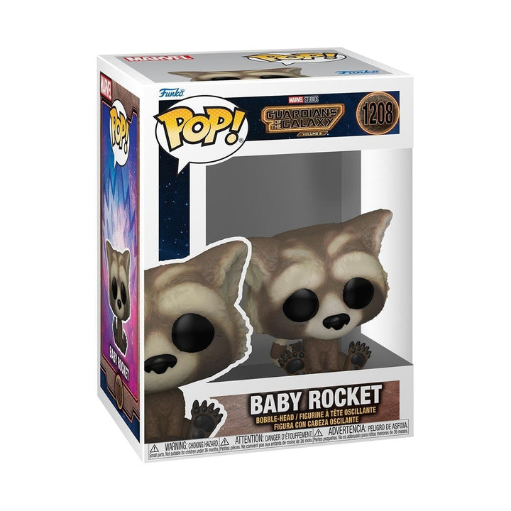 Funko Pop! Marvel Guardians of the Galaxy Vol. 3 - Rocket Raccoon (Baby) Vinyl Figure (67516)