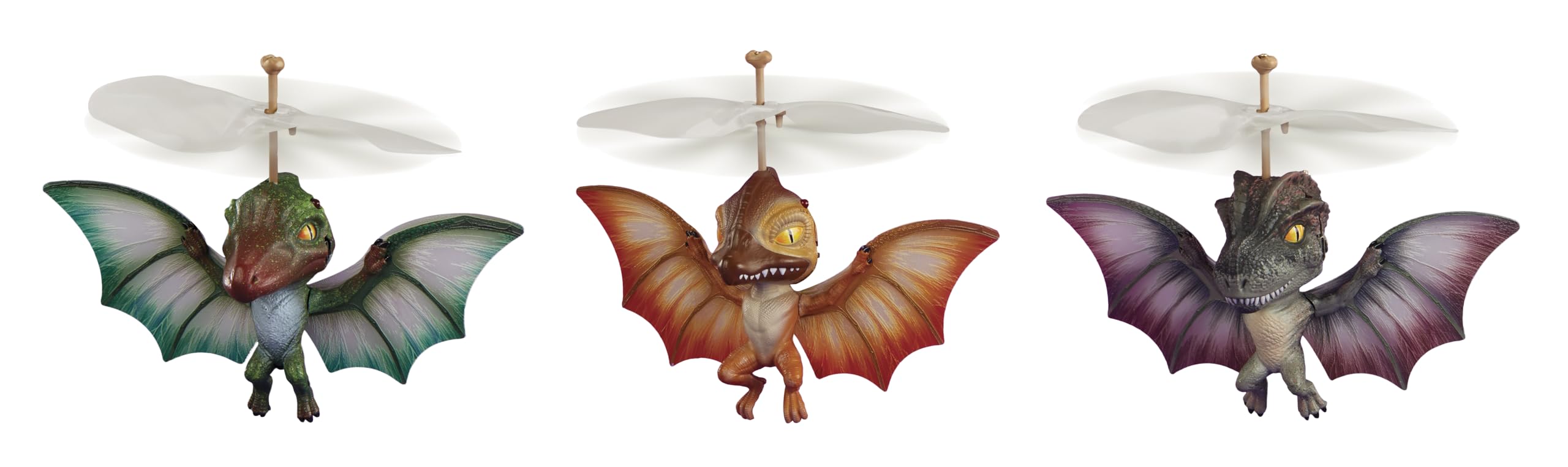 MGA Entertainment GrossMos Flying Dino Blue - Interactive Dinosaur Toy for Ages 6+ 2