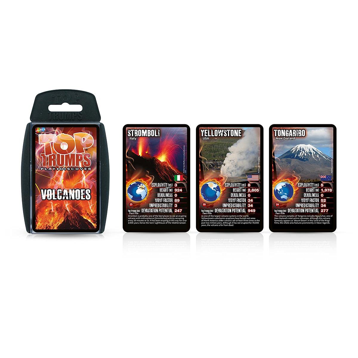 Volcanoes Top Trumps Card Game 10