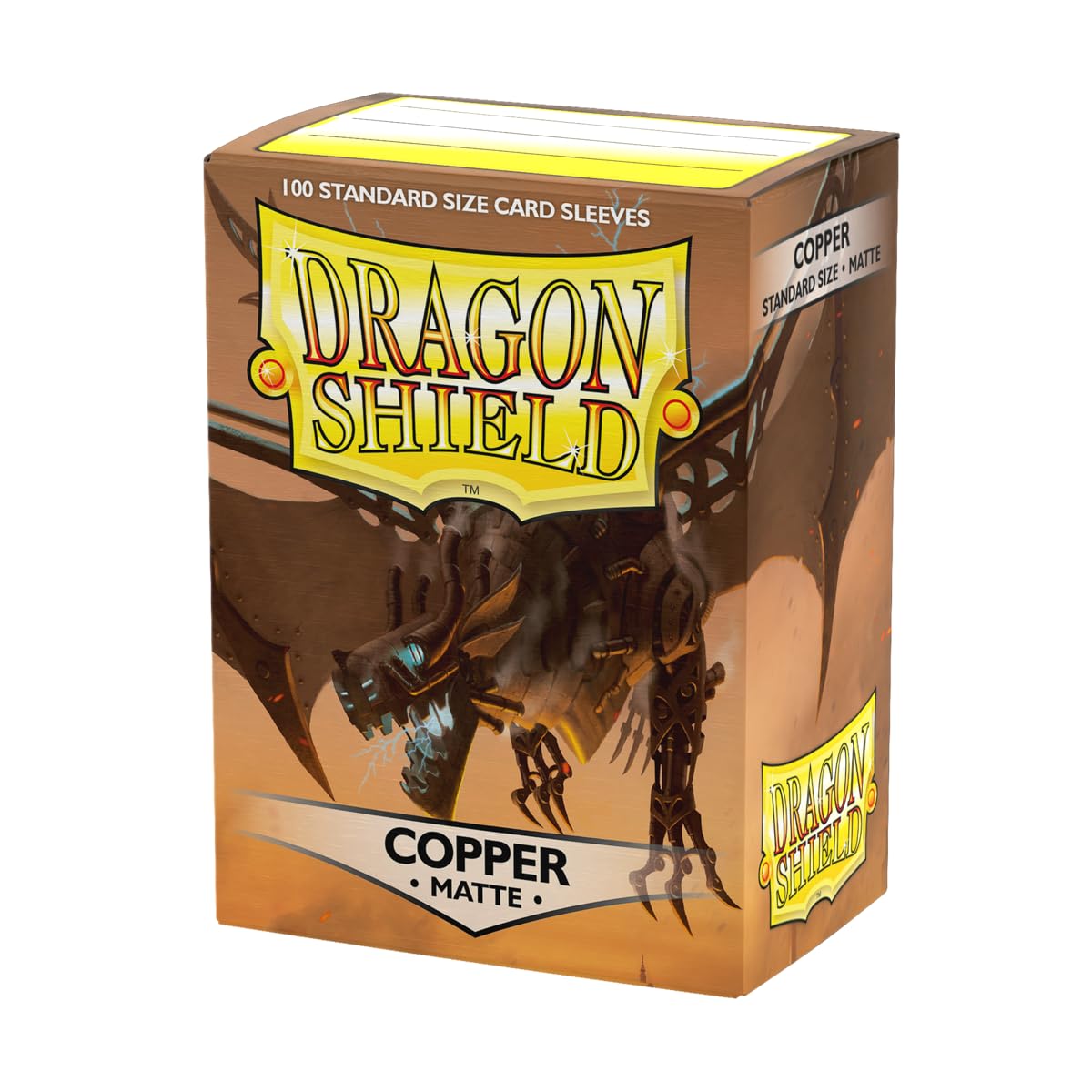 Dragon Shield Matte Copper Standard Size Card Sleeves 100 Pack 3