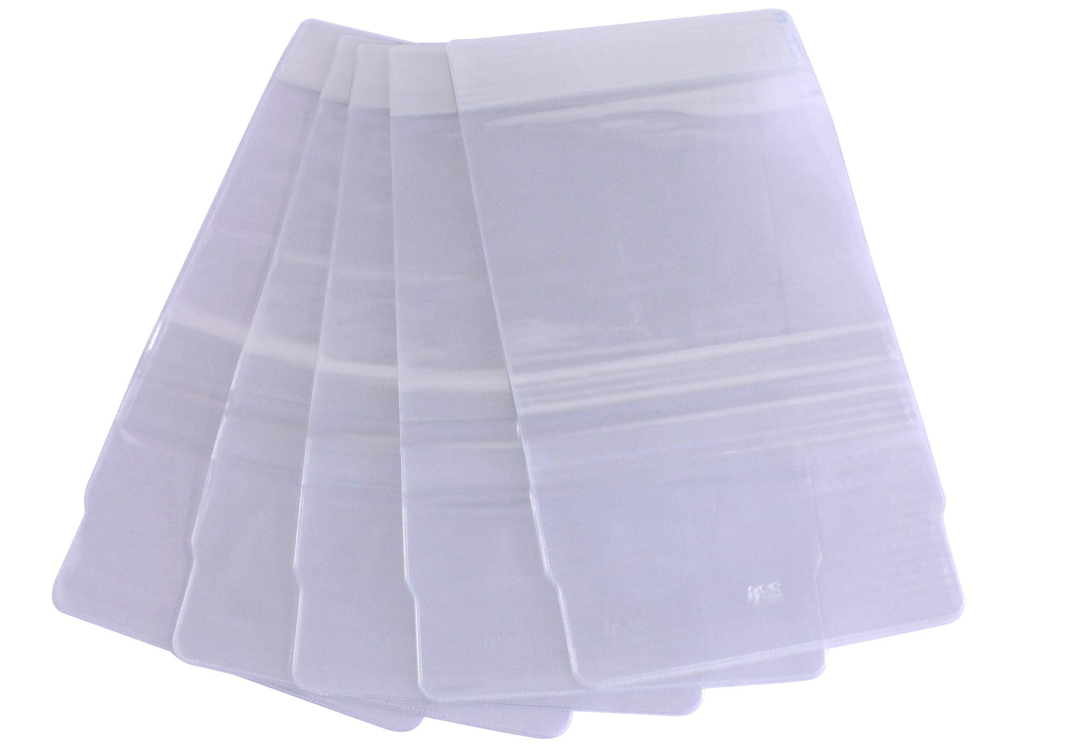 Bright Ideas Clear PVC Adjustable Book Covers - 130 Mi Thickness | 310mm x 198mm Flat Size | Box of 50