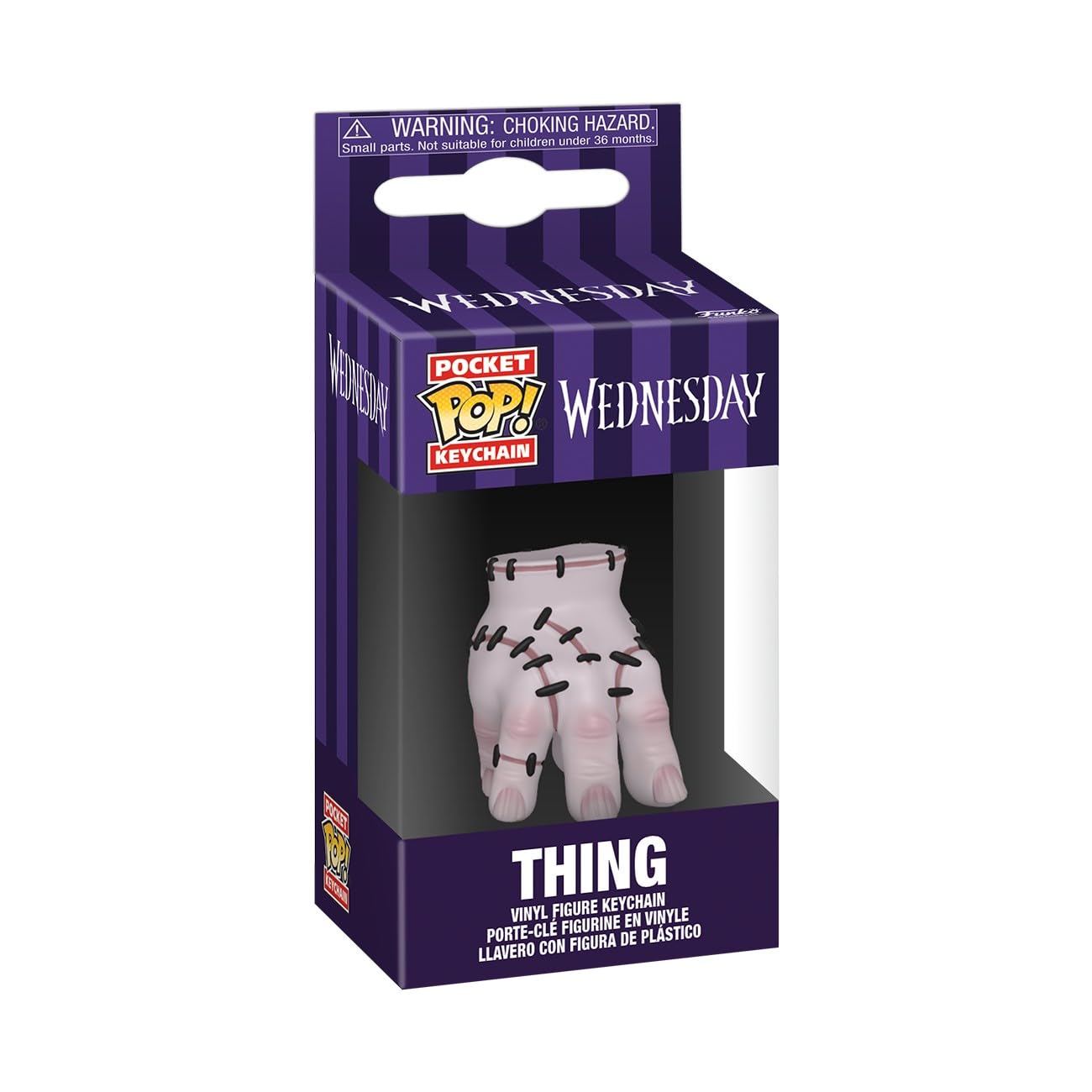 Funko Pop! Keychain: Wednesday - Thing Vinyl Figure (86678) 2