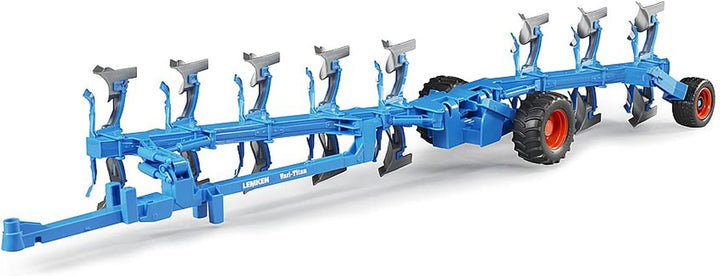 Bruder Lemken Semi-Mounted Reversible Plough Vari-Titan - 1:16 Scale Farm Toy for Ages 4+