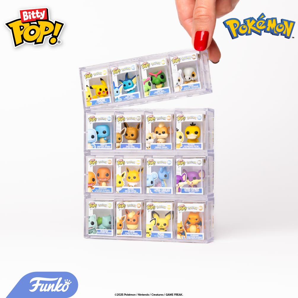 Funko Bitty Pop! Pokemon - Squirtle 4PK with Mystery Mini Figure | 0.9-inch Vinyl 3