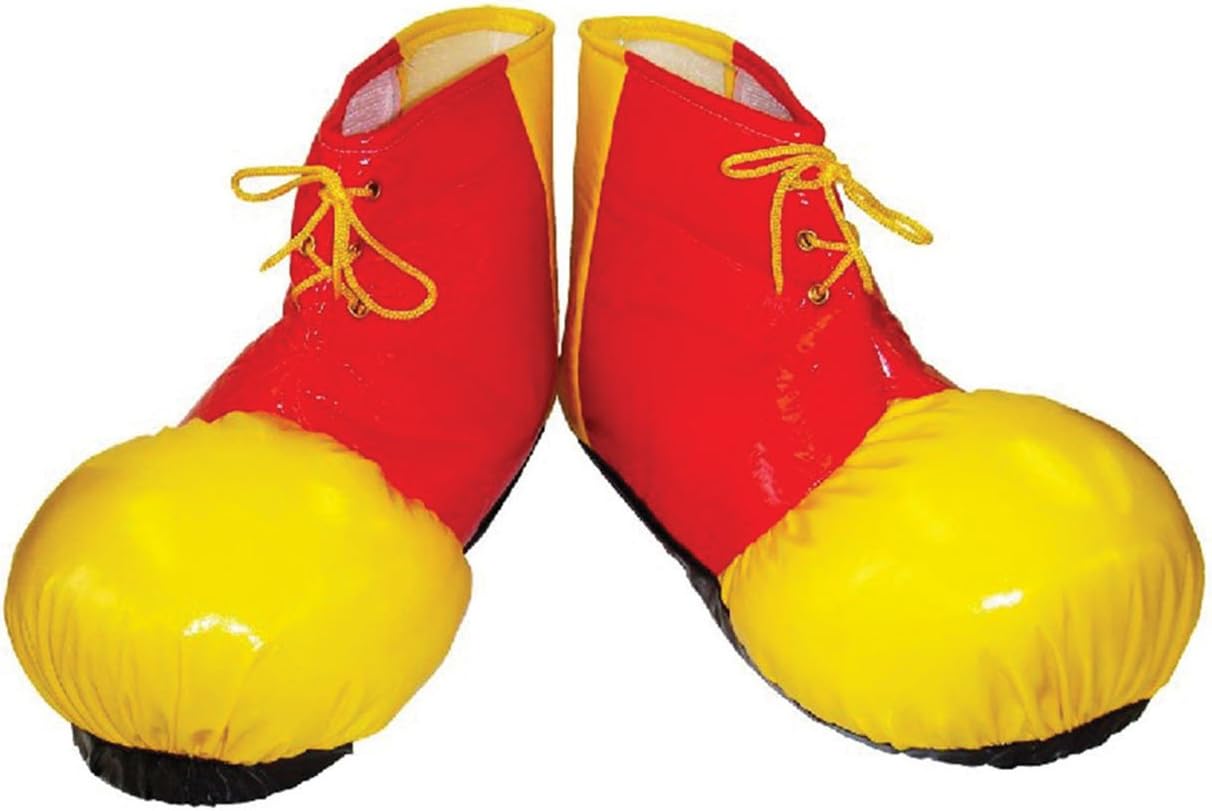 Bristol Novelty Clown Shoe Covers, Multicolor, One Size 1