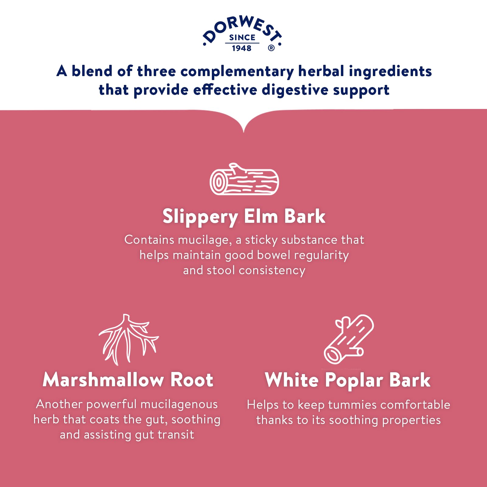 DORWEST HERBS Tree Barks Powder for Cats & Dogs - Digestive Soothing Support | 100g Powder 5