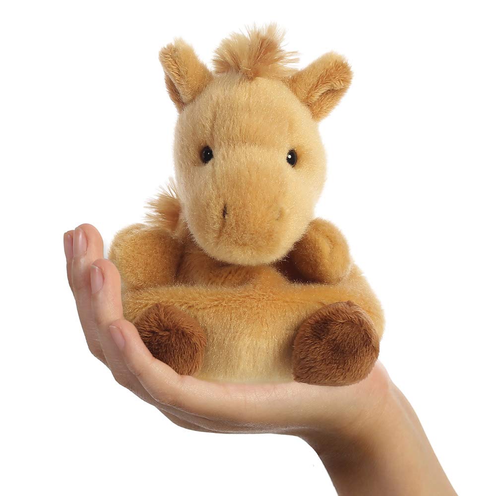 Aurora, 33472, Palm Pals Gallop Horse, 5In, Soft Toy, Brown 3