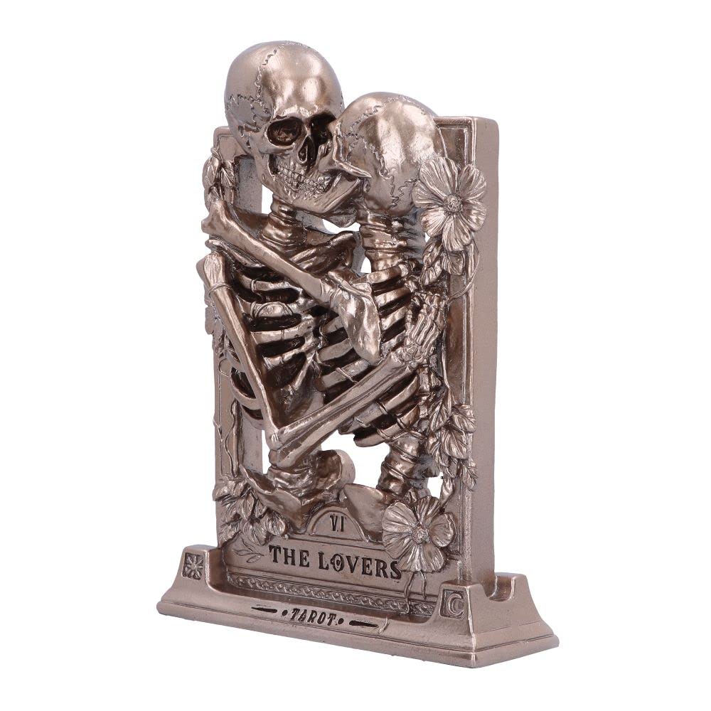 Nemesis Now The Lovers Skeleton Figurine - Gold, 20.5cm