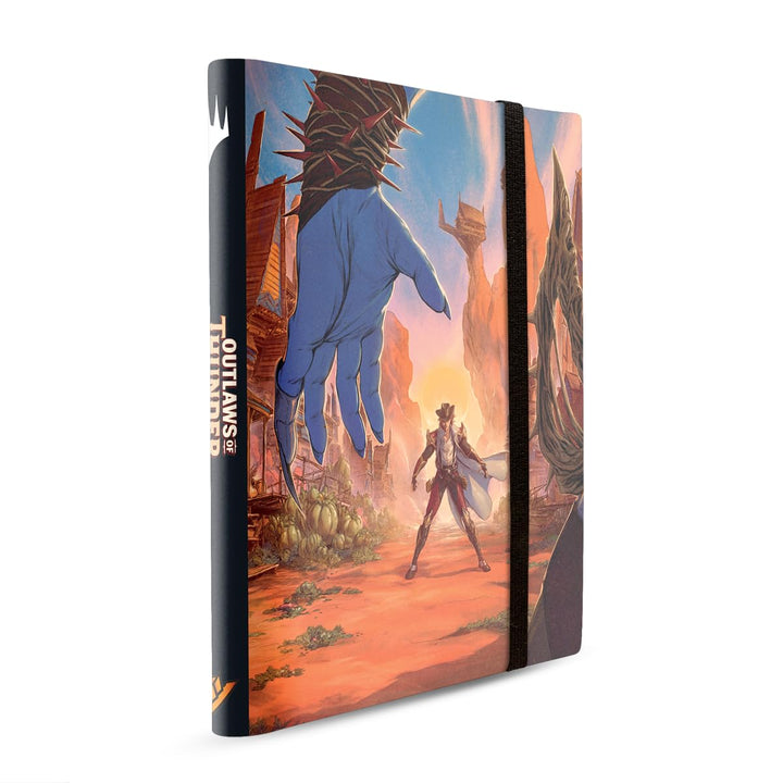 Ultra Pro Magic: The Gathering Outlaws of Thunder Junction 12-Pocket PRO-Binder with Oko and Kellan