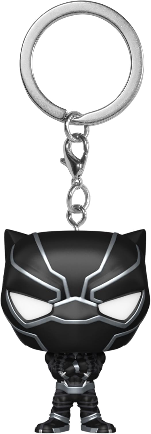 Funko Pop! Keychain: Marvel Comics - Black Panther Vinyl Figure 1