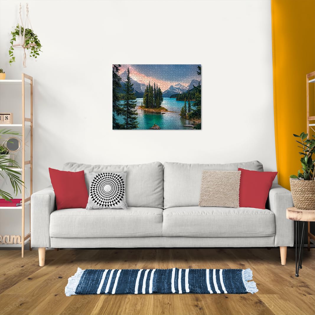 Ravensburger Maligne Lake 1000 Piece Jigsaw Puzzle for Adults - FSC Certified Canada Landscape 2