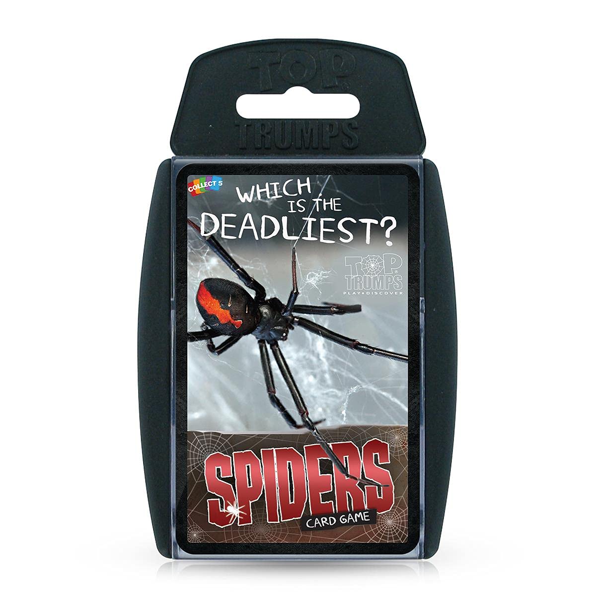 Top Trumps Spiders Classics Card Game - Ages 6+ | 2+ Players | Multicolor 1