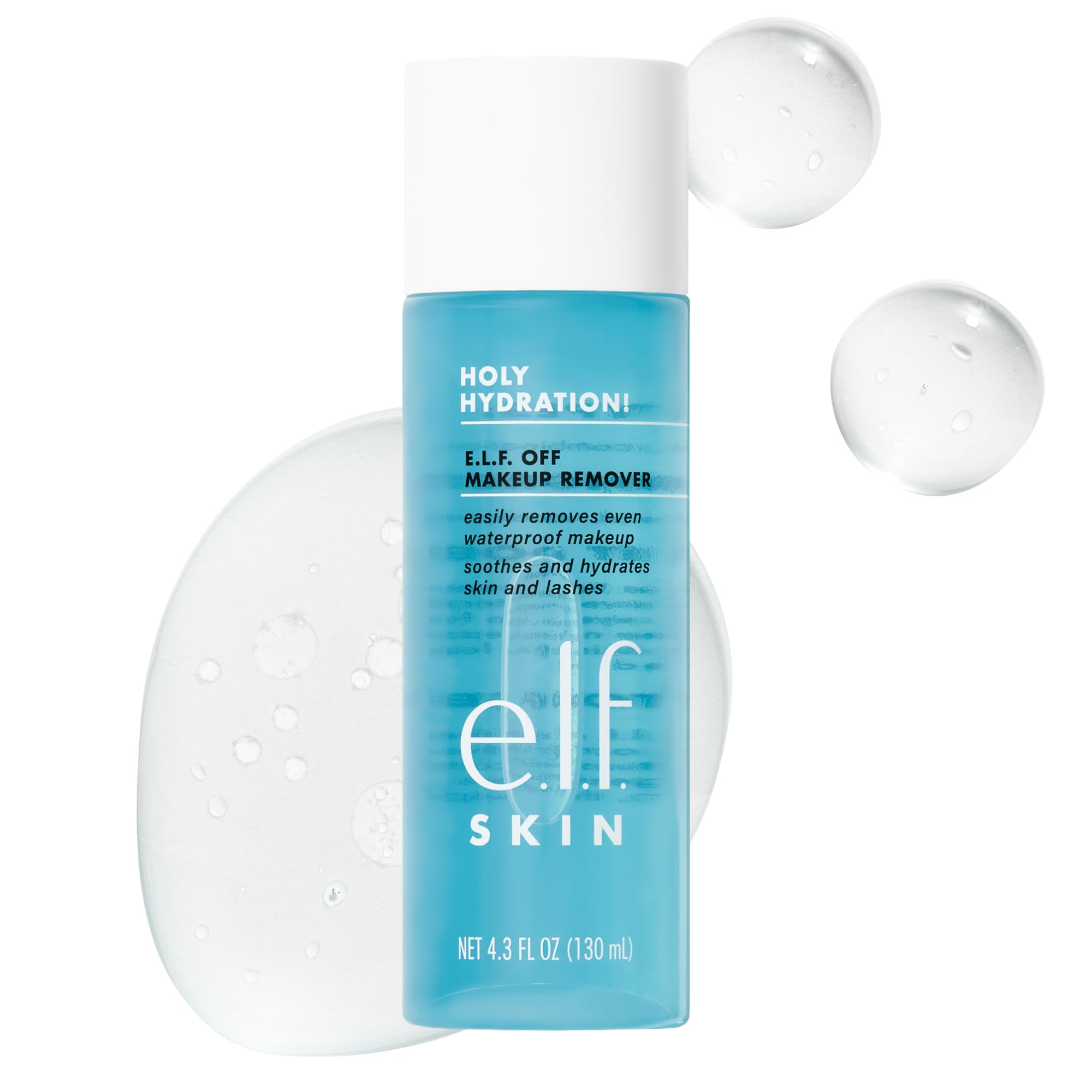 e.l.f. SKIN Holy Hydration! e.l.f. Off Makeup Remover - Hydrating, Non-Greasy, Vegan & Cruelty-Free