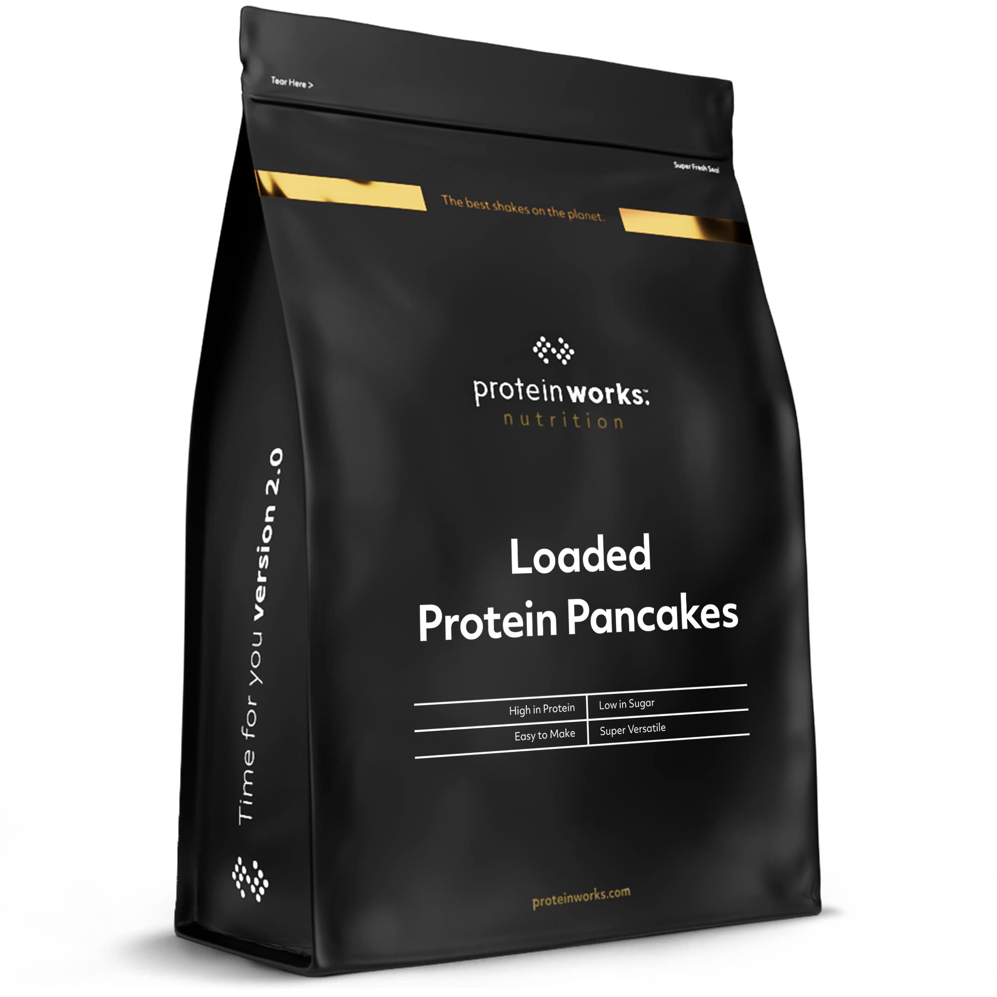 THE PROTEIN WORKS Loaded Protein Pancake Mix | High Protein, Low Sugar | Natural Flavor | 1 kg 14