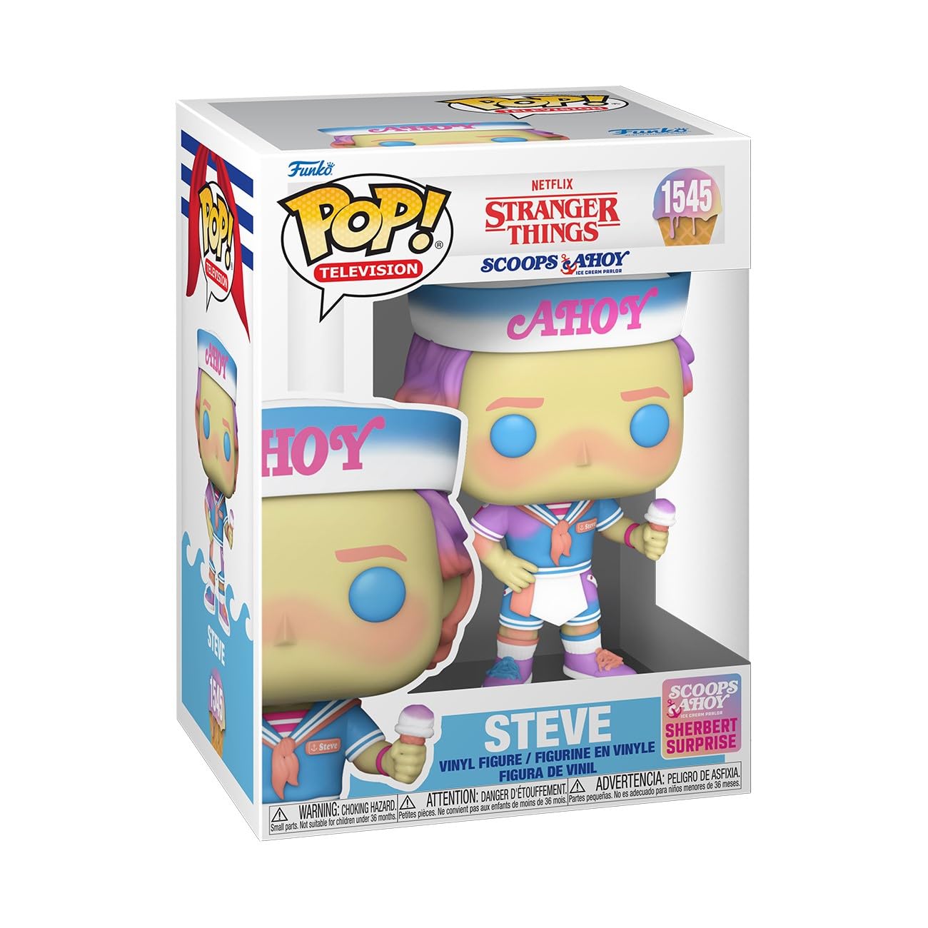 Funko Pop! TV: Stranger Things - Steve Harrington Vinyl Figure (Scoops