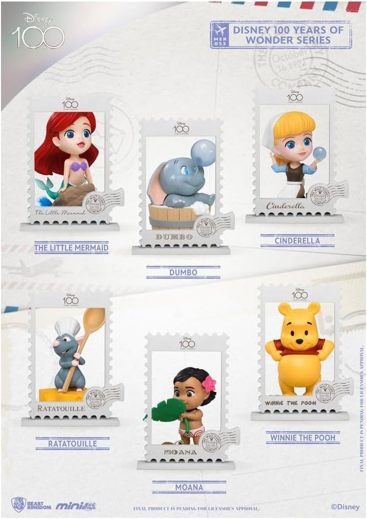 Beast Kingdom - Disney - MEA-053 100 Years Of Wonder Series Figure 6pc Set