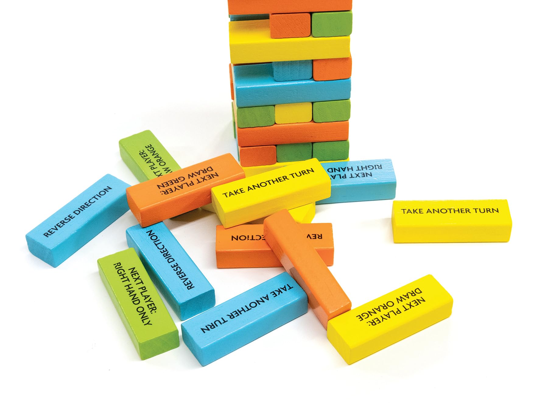 Outset Media Obey The Block - Traditional Wooden Tumbling Tower Game | 48 Blocks | Ages 8+ 4