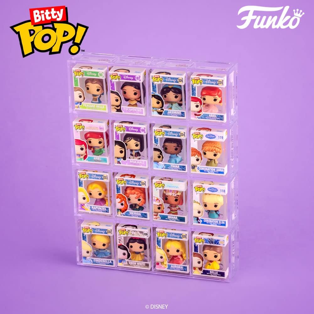 Funko Disney Princess Bitty Pop! Mini Collectible Figures 4-Pack (73028)