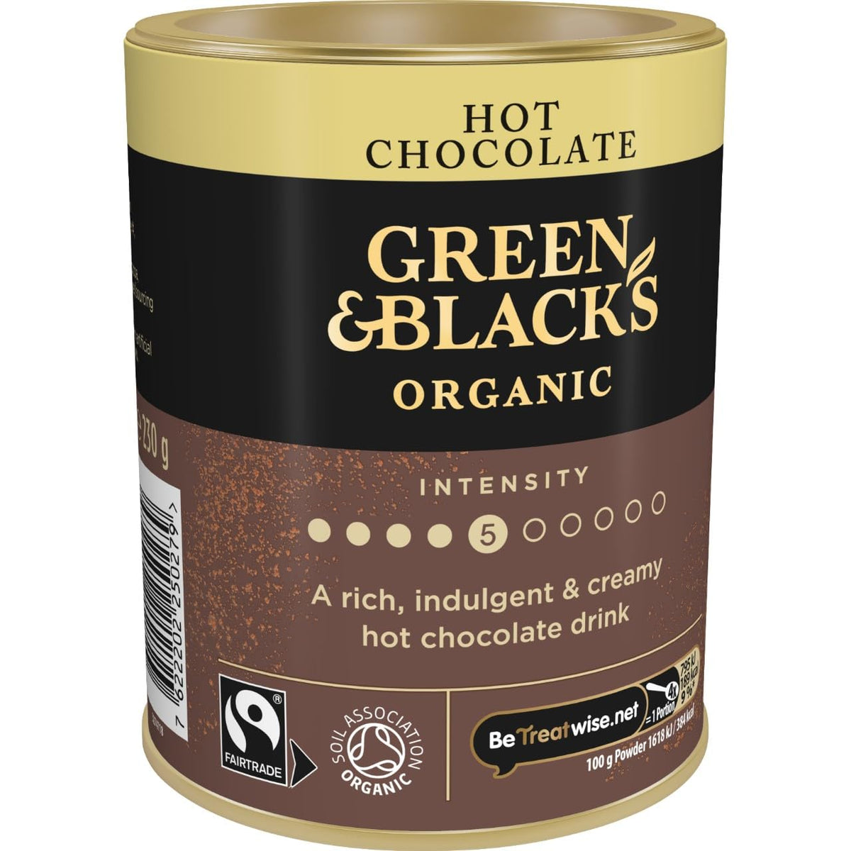 Green & Black's Organic Hot Chocolate Cocoa Powder - Rich & Creamy | 230g