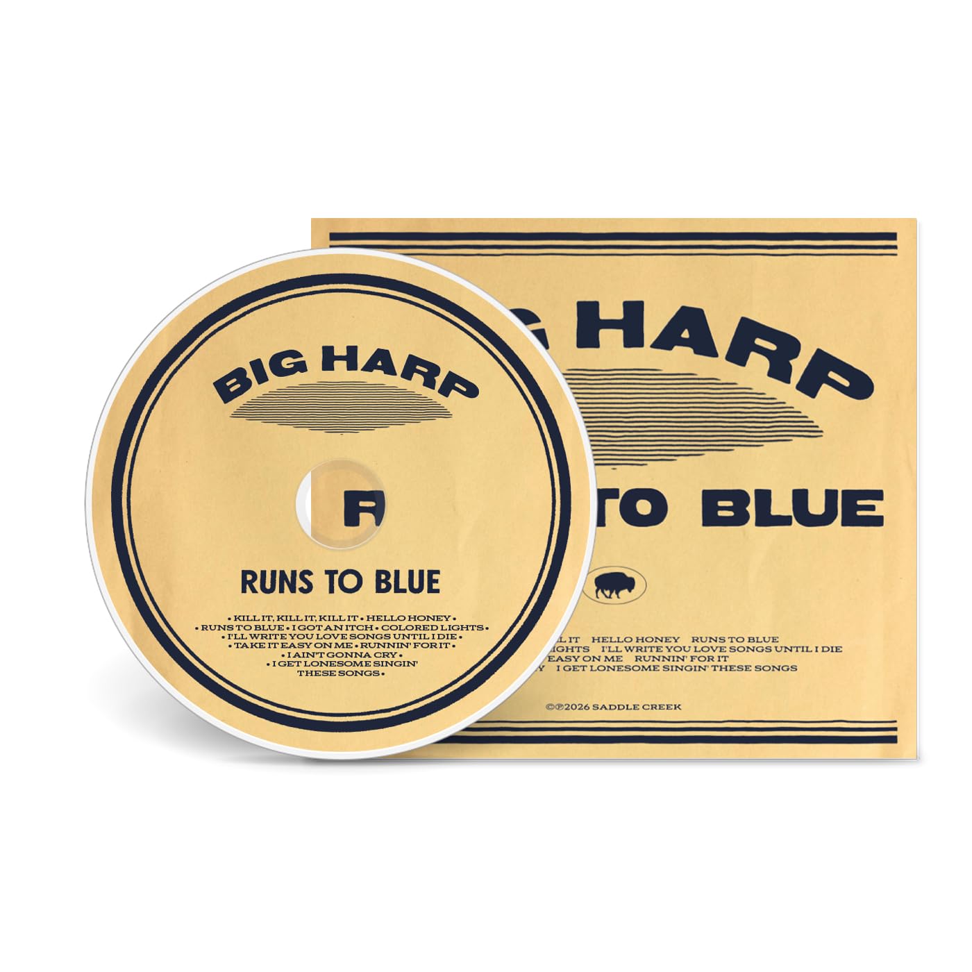 BIG HARP - Runs to Blue [audioCD]