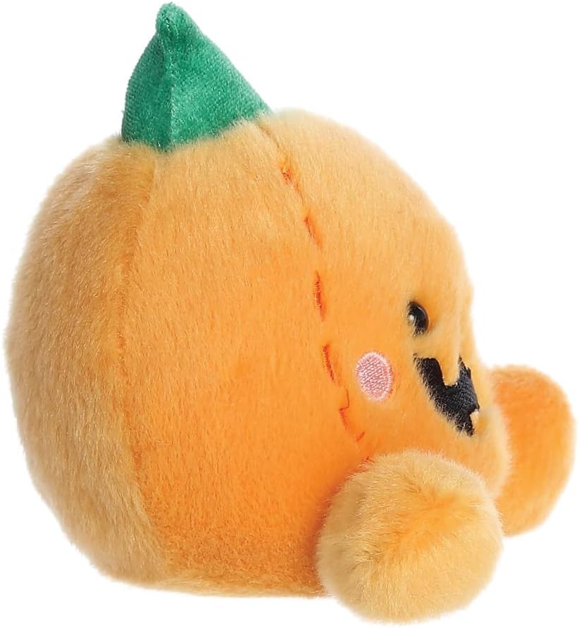 Palm Pals Carver Jack O'Lantern - Soft Plush Toy for Babies & Kids 2