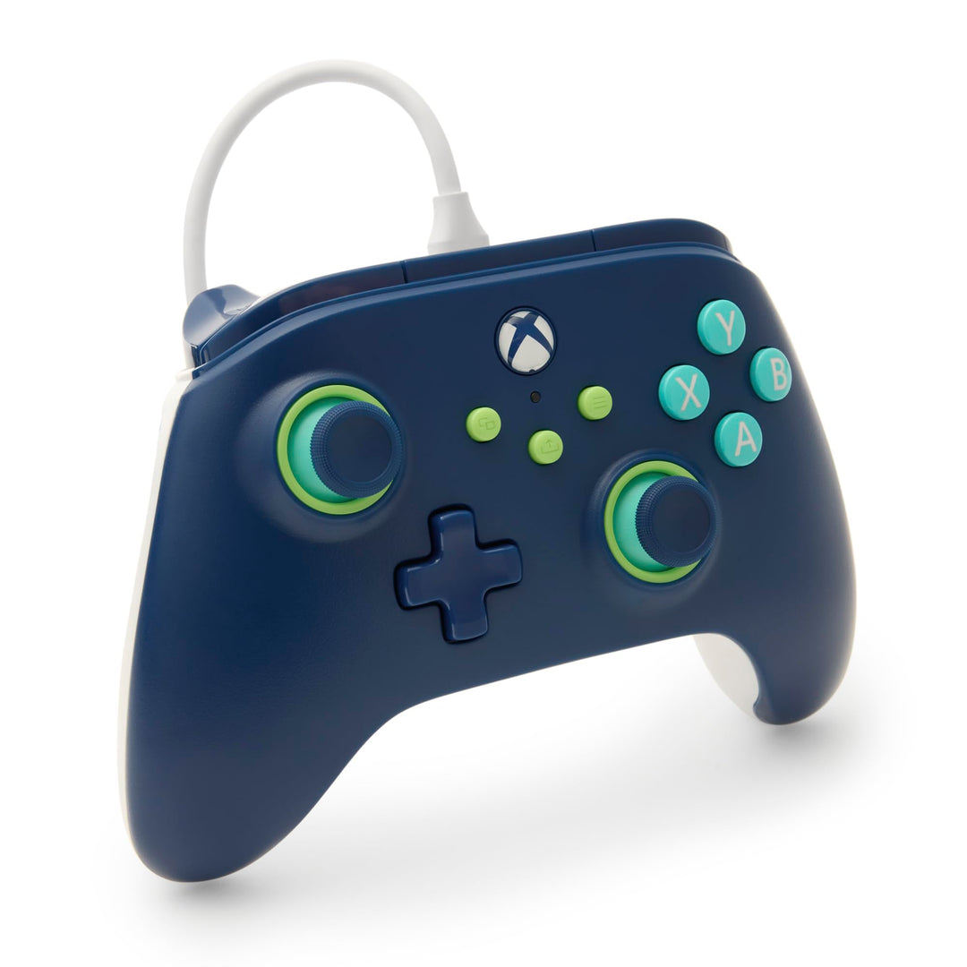 PowerA Wired Controller for Xbox Series X|S, Xbox One, PC - Officially Licensed Gamepad with Dual Rumble, Impulse Triggers, 10 ft USB-C Cable