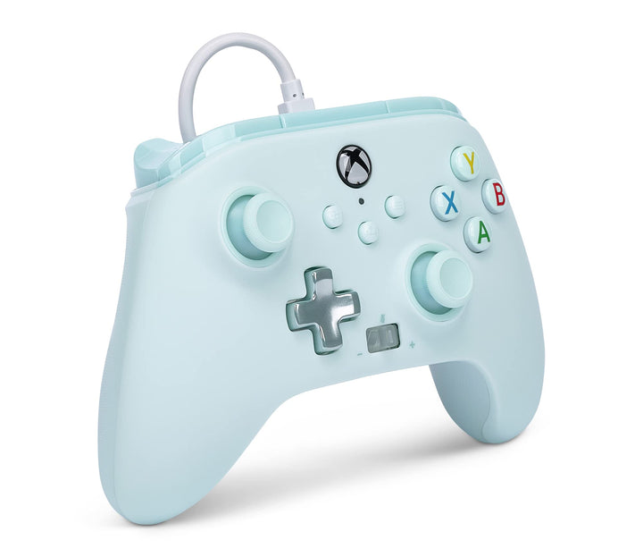PowerA Enhanced Wired Controller for Xbox Series X|S - Cotton Candy Blue