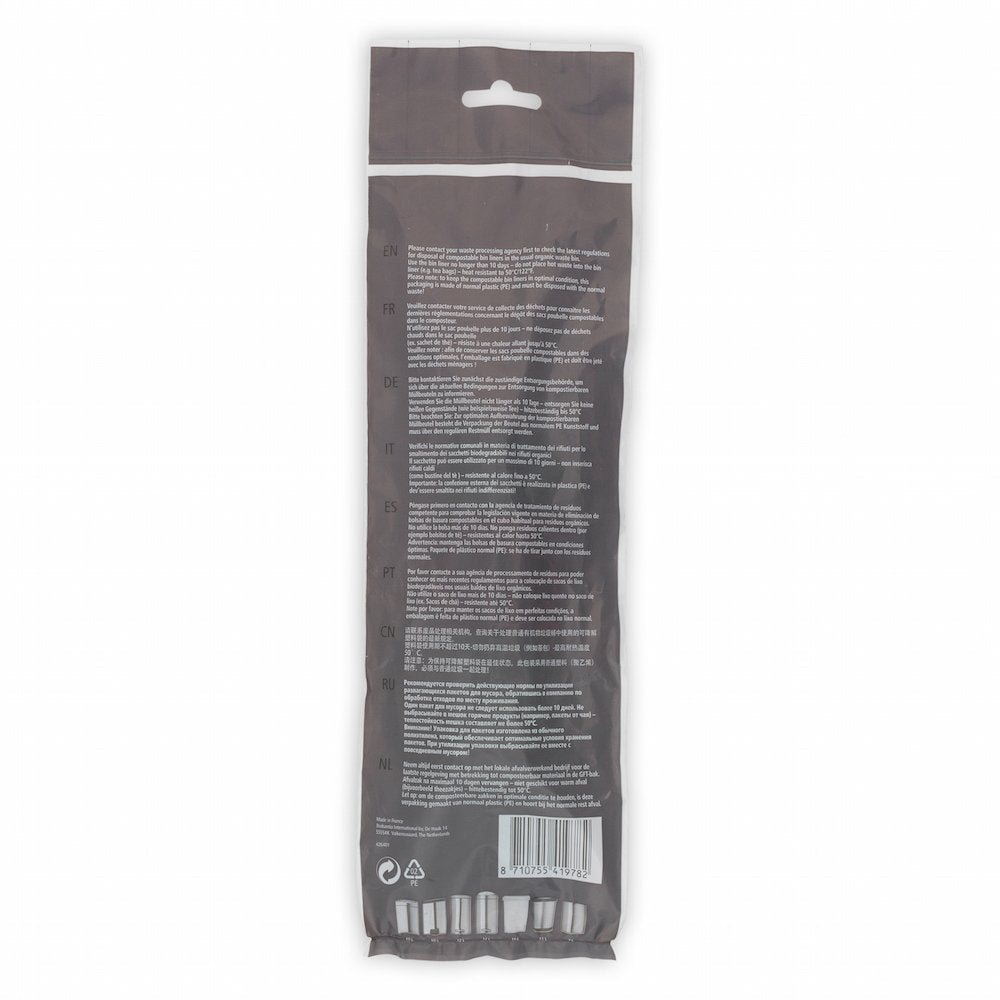 Brabantia Compostable Bin Liners - 10L Capacity | Size C | 10 Bags | Starch Based Material 3
